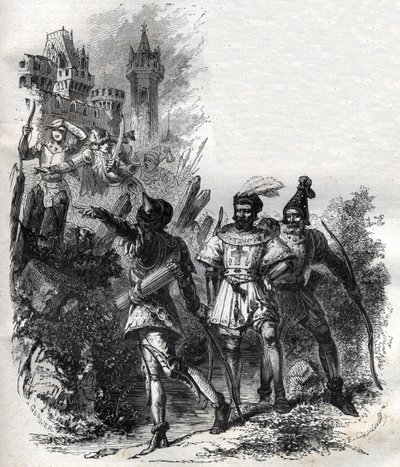 Legosoldater och banditer av påven Clemens VI (Peter Roger av French School