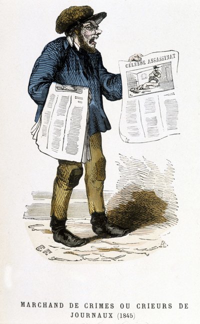 Brottshandlare eller tidningsförsäljare av French School