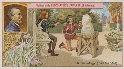 Michelangelo, italiensk konstnär av French School