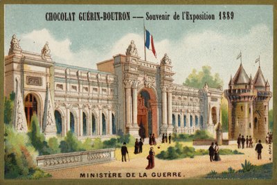 Krigsministeriet (chromolitho) av French School