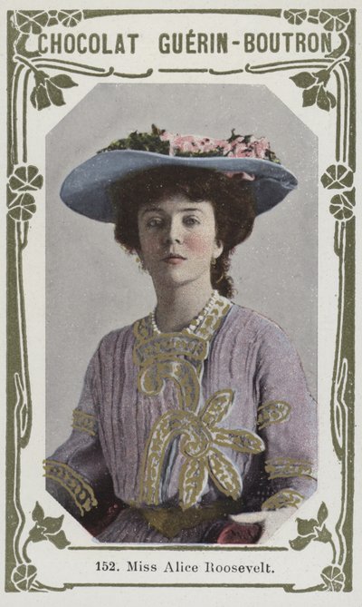 Miss Alice Roosevelt (färgad bild) av French School