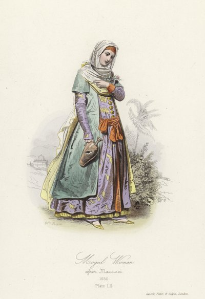 Mogul kvinna av French School