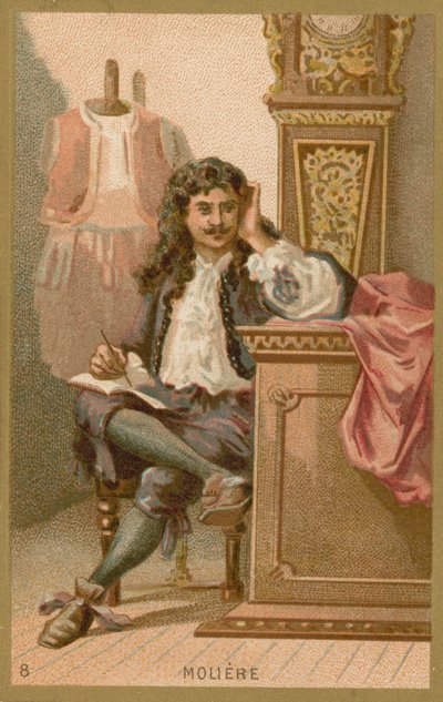 Moliere, fransk dramatiker och skådespelare av French School