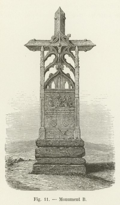 Monument B av French School