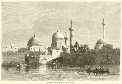 Mosquee a Mossoul (gravyr) av French School