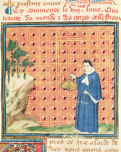Ms 993 fol.130 Soldagjämningen, från The Book of the Properties of Things av Jean Cordichon av French School