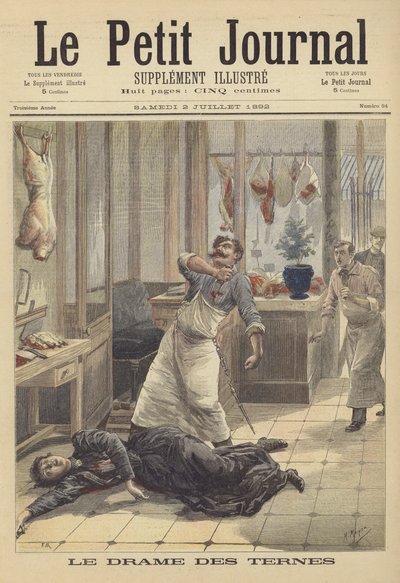 Mord på Avenue des Ternes, Paris av French School