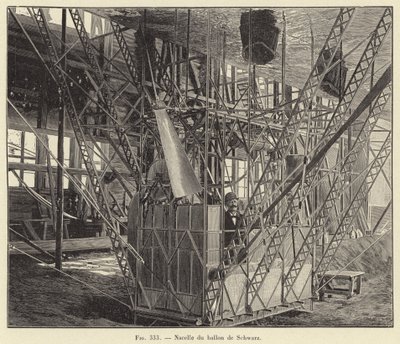 Nacelle du Ballon de Schwarz (gravyr) av French School