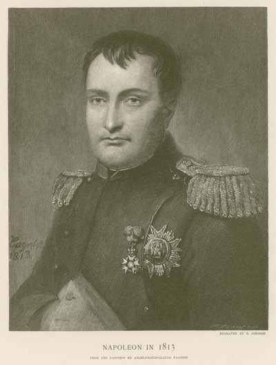 Napoleon 1813 av French School