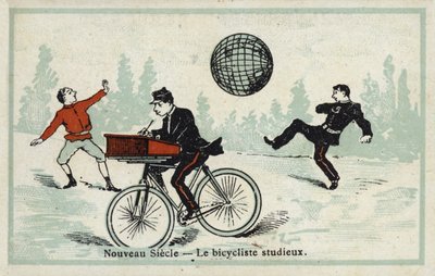 Nytt århundrade - den flitige cyklisten av French School