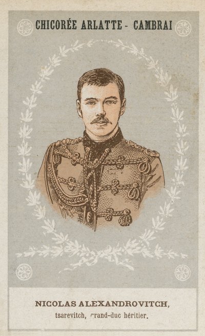 Nicolas Alexandrovitch, tsarevitch, storhertigarv av French School