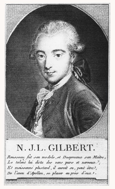 Nicolas J. Gilbert (gravyr) av French School