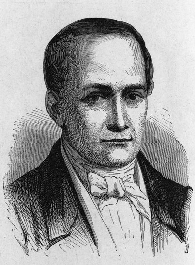 Nicéphore Niepce (1765-1833), fransk uppfinnare, fotografisk pionjär - i "Album de la Science; berömda vetenskapsmän; Stora upptäckter””” 1896. av French School