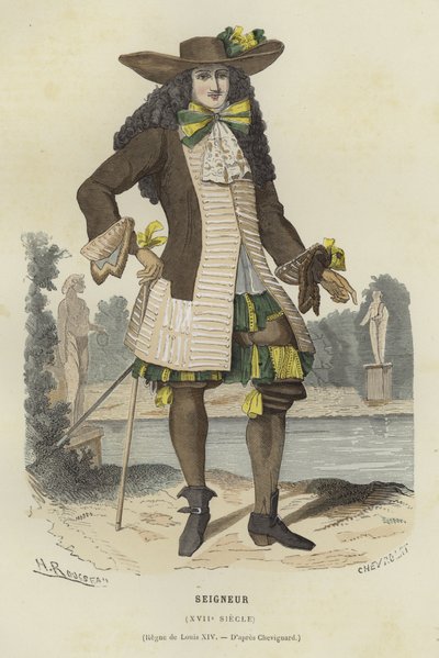 Adelsman, 1600-talet av French School