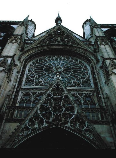 Norra rosenfönstret, c.1280 av French School