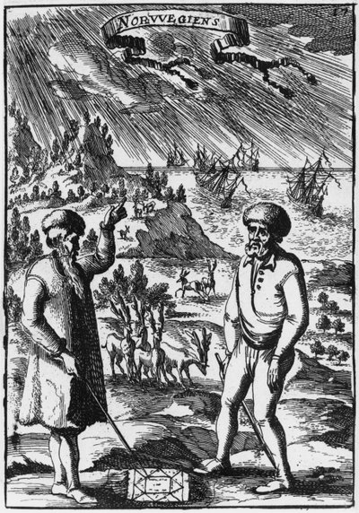 Norrmän, illustration från Description de l