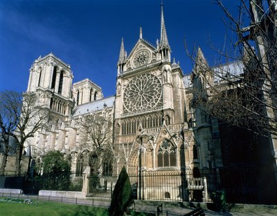 Notre Dame från söder, 1163-1345 av French School
