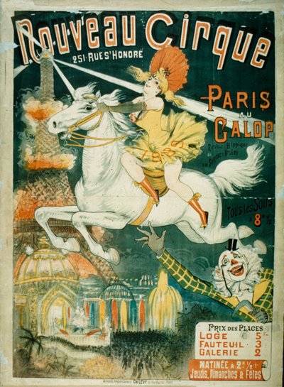 Nycirkus, 1889 av French School