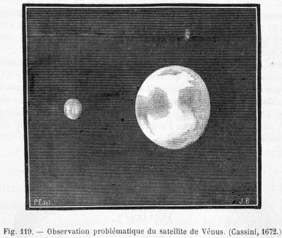 Problematisk observation av Venus satellit (Cassini av French School