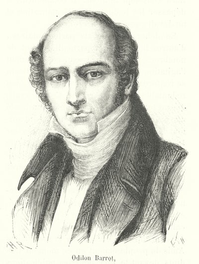 Odilon Barrot (gravyr) av French School