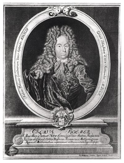 Olaus Romer (1644-1710) av French School