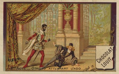 Othello och Iago av French School