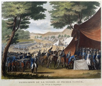 Pacification av Vendée, den första blommor, år 3 av republiken av French School