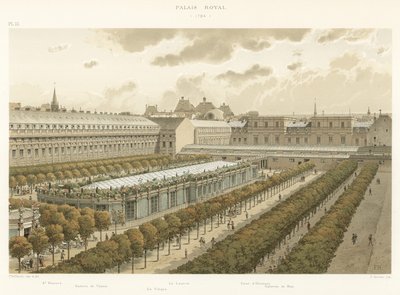 Kungliga slottet, 1794 av French School