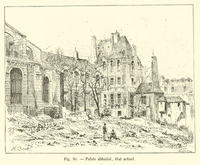 Klosterpalats, nuvarande tillstånd av French School