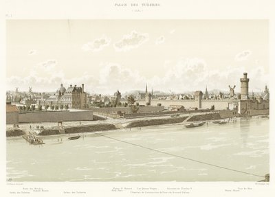 Tuileriepalatset, 1585 av French School