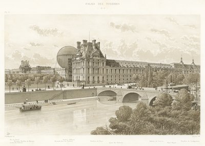 Tuileriepalatset, 1879 av French School