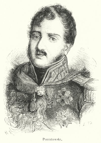 Paniatowski (gravyr) av French School