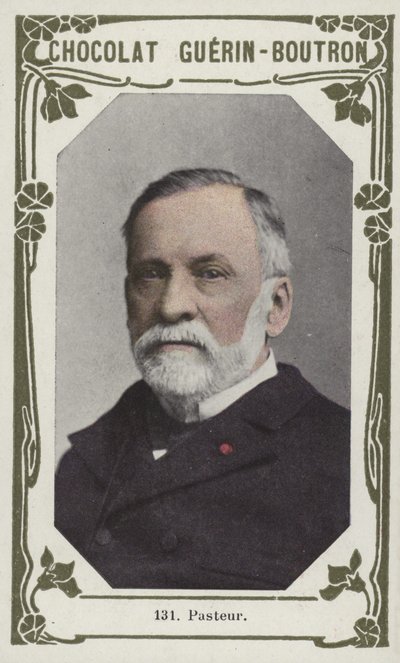 Pasteur (färgad bild) av French School