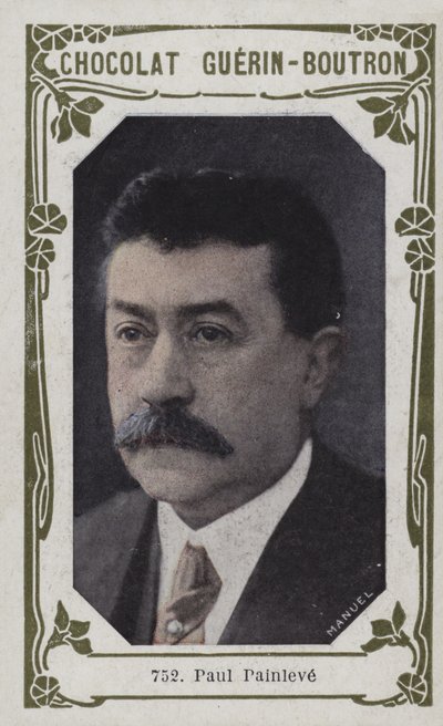 Paul Painleve (färgad bild) av French School