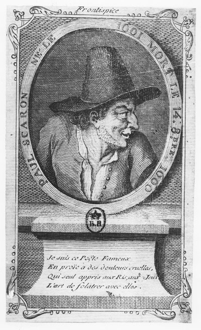 Paul Scarron (gravyr) av French School