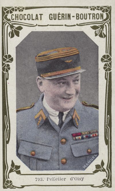Pelletier dOisy (färgad bild) av French School