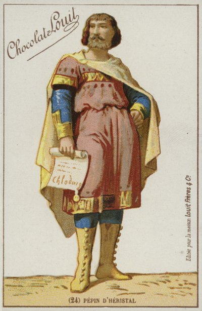 Pepin dHeristal av French School