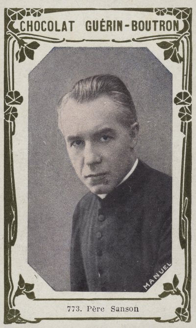 Pere Sanson (färgad bild) av French School