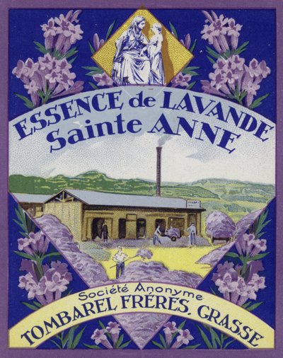 Parfymetikett, Essence of Lavender av French School