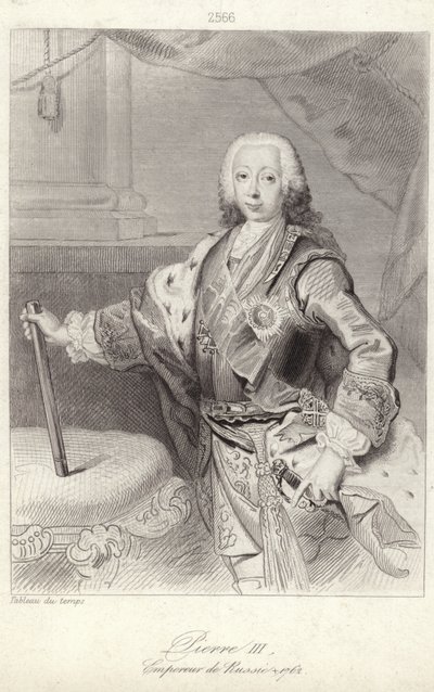 Peter III av Ryssland av French School