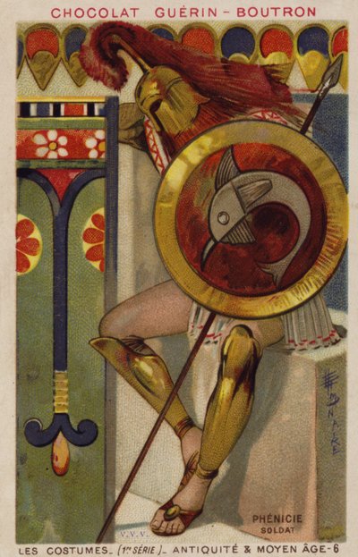 Fenicisk soldat av French School
