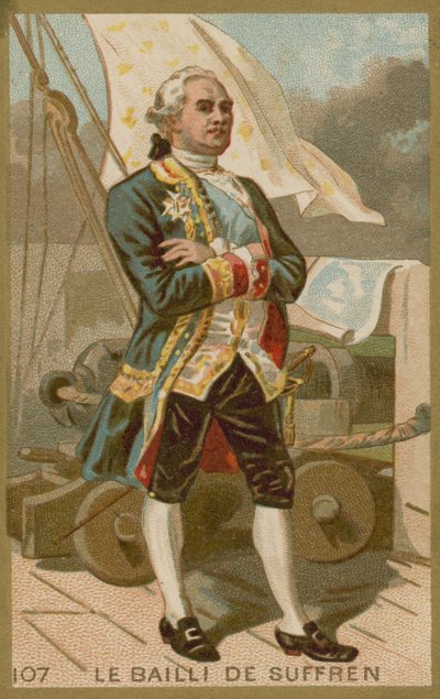 Pierre Andre de Suffren, fransk amiral av French School