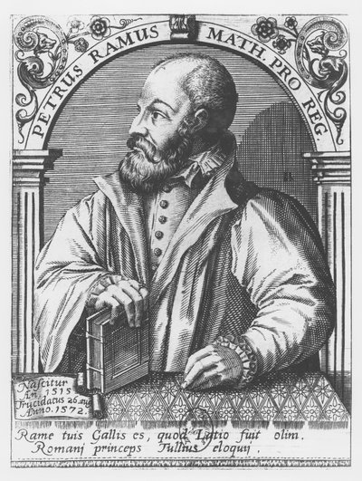 Pierre Ramus (gravyr) av French School