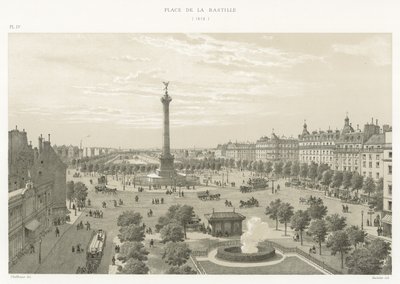Place de la Bastille, 1878 av French School