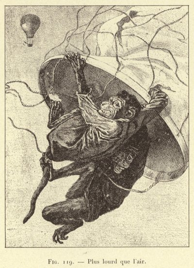 Tyngre än luft (gravyr) av French School