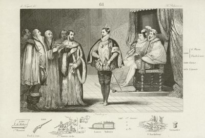 Polska ambassadörer informerade Henrik, hertig av Anjou att han blivit vald till kung av Polen, 1573 av French School