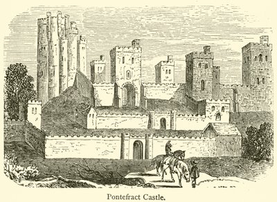 Pontefract Castle (gravyr) av French School