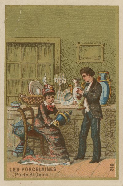 Porslin (St Denis Gate) av French School