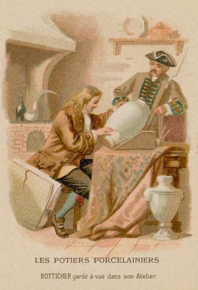 Porslinstillverkare av French School