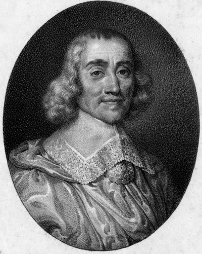 Porträtt av Abraham de Fabert (1599-1662), marskalk av Frankrike. av French School